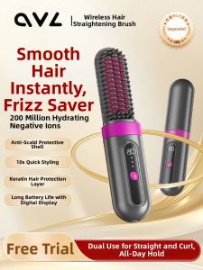 OVL | Cordless Ion Hair Straightener & Curler