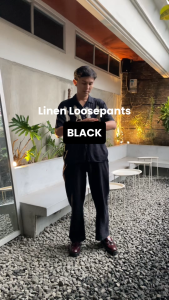 Linen Loosepants | Celana Panjang Pria Wanita Cotton Linen By Mente Homme
