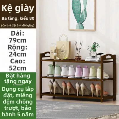 ZUNYI | Giá Để Giày Gỗ Đa Tầng Đơn Giản