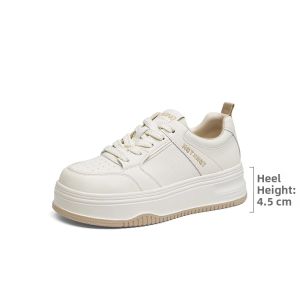 Reddragonfly | Breathable Mesh White Sneakers for Women