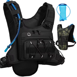 Running Cycling Chest Pack Hydration Vest For with Water Bag Bicycle Race Marathon Sports Tactical Pouch Rid Camping Backpack