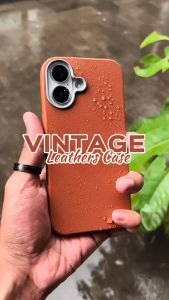 HA Softcase Casing Vintage Leather Case & Silikon Cover Luxury Protection LC