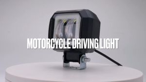 LAMPU TEMBAK MOTOR DAYMAKER MINI 4 MATA LED OWL UNIVERSAL DAYMAKER MODEL KOTAK WATERPROOF