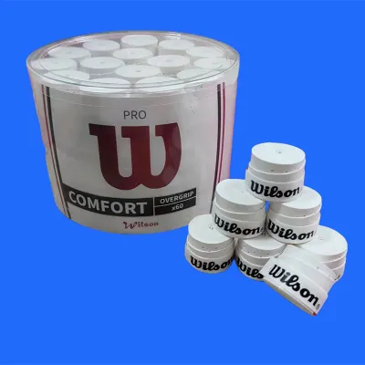 Wilson | 15Pieces Original Wilson Overgrip Tennis Racket Anti Slip Grips Padel Accessory Shock Tennis Badminton Squash Training Sweatband