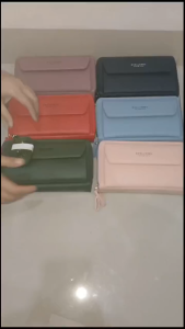 Tas Selempang Bahu Wanita Kondangan Nikahan Pesta Dual Sleting Muat Hp Original Baellerry N0109