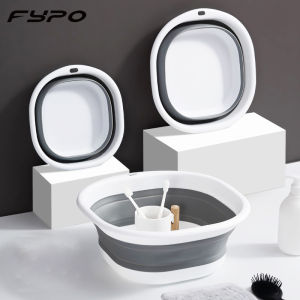 Fypo Foldable washing basin space saving bathing tubs Fishing basin kitchen vegetables basins travel portable folding basin Tubs