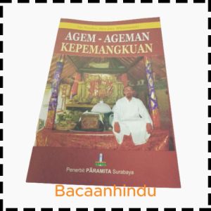 Buku Agem Ageman Pemangku Ida Pandita Mpu Jaya Wijayananda Agama Hindu