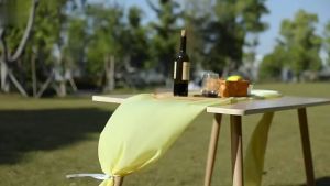 【Clearance Markdowns】 72*304cm European Style Chiffon Table Runner Rustic Wedding Party Table Cloth Banquet Home Dinner Table Decor Solid Color Tablecloth