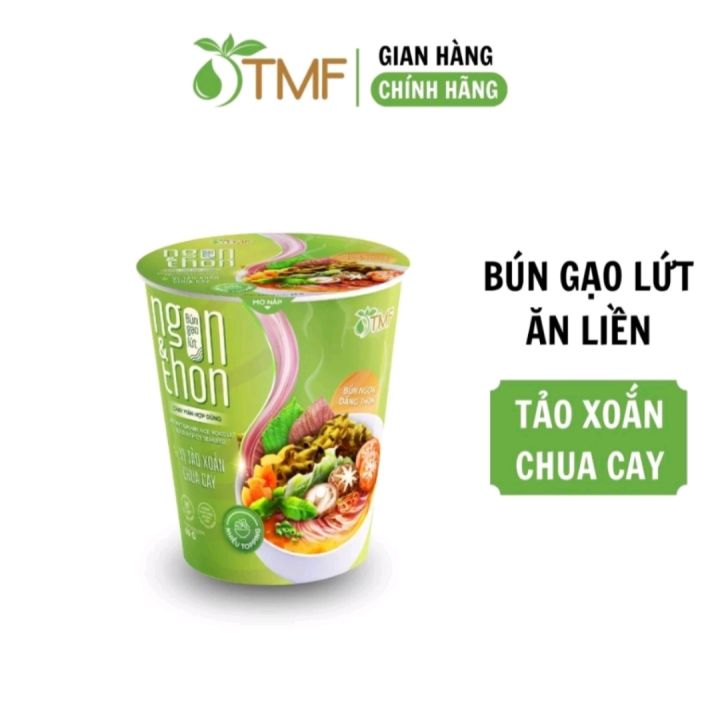 Bún gạo lứt ăn liền ngon & thon Tâm Minh Foods thực phẩm chay tự nhiên ...