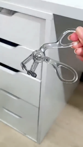 Kẹp Bấm Mi Có Răng Cưa dạng lược góc rộng uốn cong mi tự nhiên kẹp cong mi