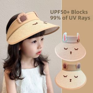 MONLEYTA | Baby Girls Summer Sun Hat Outdoor Fishing Cap Childrens UV Protection Hat Youth Full Brim Hat Youth Spring Season Hat