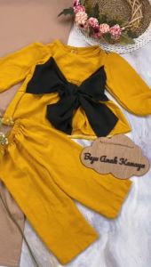 1-4TH SETELAN ANAK LESTI ONE SET ANAK PEREMPUAN CRINKLE