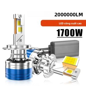 Đèn Pha LED Công Suất Cao H7 H4 H11 220000LM Turbo 6000K Tương Thích Canbus Đèn Sương Mù Ô Tô