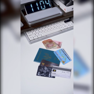 Passport Holder Dompet Paspor Spigen Card Slot Wallet Leather Pouch Passport Fabric RFID Card Holder