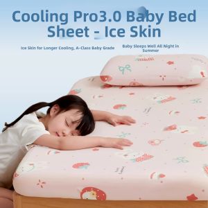 SHAYA | Cool and Breathable A-Class Fitted Sheet for Baby Crib