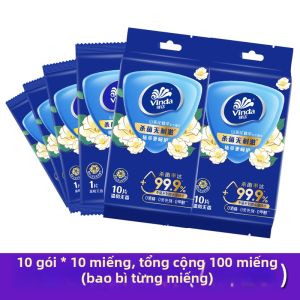 Vinda | Khăn Ướt Dưỡng Ẩm Cho Bé Từ Hoa Trà