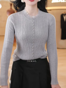 QINGNAER | Trendy Oversized European Style Soft Cozy Long Sleeve Knitted Sweater
