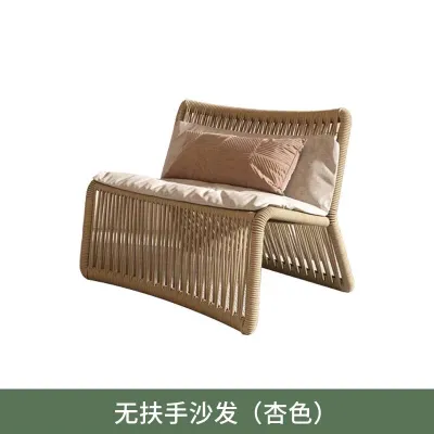 Modern Simple Outdoor Rattan Furniture Set