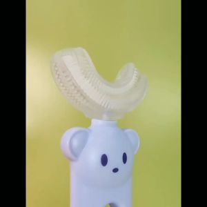 U-Shaped Children's Toothbrush: A Gentle 360° Cleaning Experience