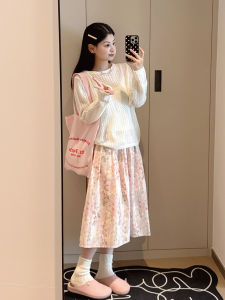 Homecore | Unique Beautiful Pink Floral Dress For Vacation