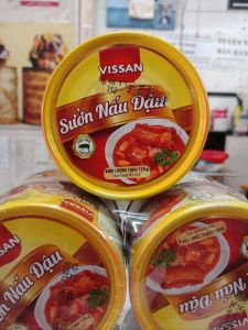 Sườn Nấu Đậu Lon in Vissan Hộp 170g  Date 2028 - V269