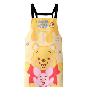 SVORIAHI | Adorable Thin Apron Kitchen Workwear Womens Waist Apron Cartoon Style Non-Disposable Household Cleaning Tool Anti-Spatter