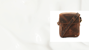 JAYA LEATHER Tas Selempang Kulit Asli Leather Sling Messenger Bag Crazy Horse.JK.GRT.02 Brown
