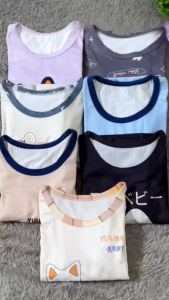 IBB baju bayi setelan singlet bayi dan anak motif animasi karakter bahan katun premium kualitas import termurah kekinian cocok untuk harian 7050 7051 7054 7055