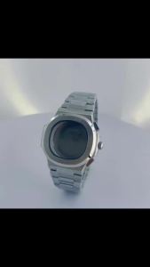 Ultra Thin 40mm Nautilus VK63 Square Watch Case Sapphire Crystal For VK63 VK64 Quartz Movement Mod Watches Accessories
