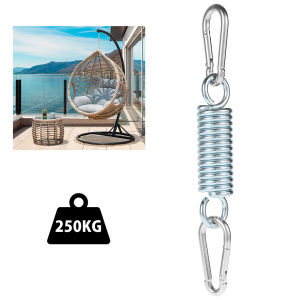 Hanging Chair Spring Heavy Duty Hammock Springs Chair Suspension Tension Hangers Outdoor Hammock Torsion Suspen Hook Spring