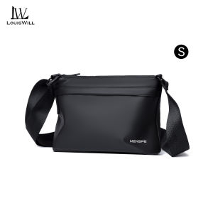 LouisWill Fashion Shoulder Bag Mini Cross Body Bag Casual Lightweight Messenger Bag Large Capacity Waterproof Leisure Street Bag Travel Bag Outdoor Riding Bag S/L Size