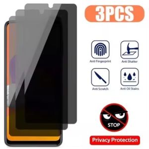 3Pcs Privacy Glass For Samsung Galaxy A14 A15 A15 A34 A54 F54 M14 M54 4G 5G Jump3 A05 A05S A24 A25 F04 F14 Screen Protector Film