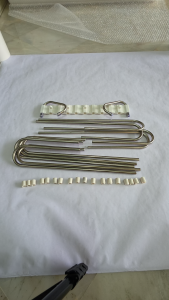 (Thick) 9 in 1 ABS Stainless Steel Multipurpose Magic Pants Hanger 5 Poles Clothes Hanger