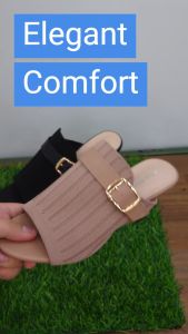 GF Shoe Buckled Knitted Mules G 350-11