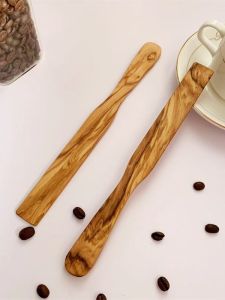 Olive Wood Coffee Stir Stick French Press Hand Pouring Mixing Rod Whole Wood High Aesthetic Long Handle Advanced