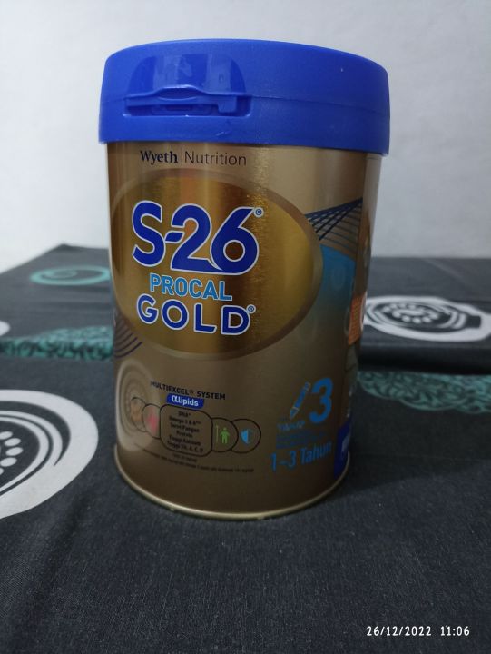 susu s26 procal gold tahap 3 900gram