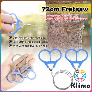 KLIMO 72cm Fretsaw Stainless Steel Hand Rope Chain Saw Camp Hike Outdoor hand Tool