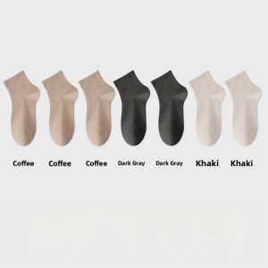 Miiow | Pure Cotton Mens Socks Anti-Odor Sport Long Middle Tube Socks Black 7A Antibacterial Cotton Socks For Men MiiOW Cat Person