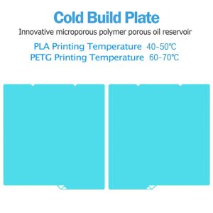 For Anycubic Kobra X Cold Plate 264x276mm Kobra S1 S1C Build Plate For Anycubic Kobra S1 Combo Heat Bed Cool Spring Steel