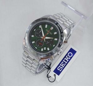 Jam Tangan SeikoChrono Aktif Tanggal Aktif Mesin Batray (gerak sweep)