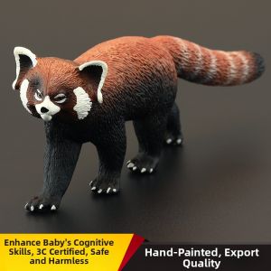 MENGSILE | Cognitive Educational Toy Wild Animal Model Red Panda