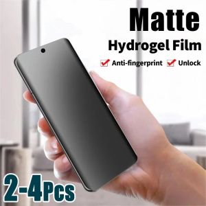 2-4pcs Matte Frosted Silicone Soft Hydrogel Film for Google Pixel 9 Pro XL Screen Protector Google 8 Pro 7 8a 7a 6a Film