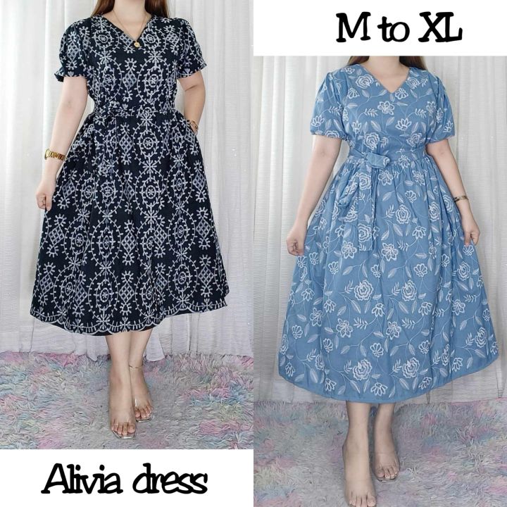 Kara Eyelet Lace Midi Dress
