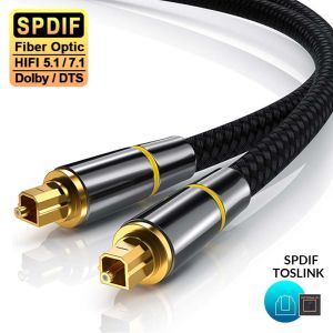 Digital Optical Audio Cable Toslink 1.5m 2m 3mSPDIF amplifier player coaxial cable For Sound Bar TV Xbox PlayStation PS5/PS4