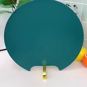 Vertical Chopping Board Household Food-Grade PE Chopping Board Kitchen Non-Slip Round Chopping Board