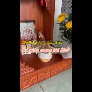 Chung Bi họa tiết Song Long Chầu Nguyệt