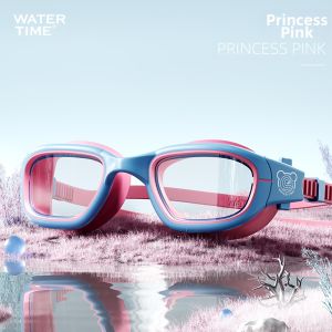 WATERTIME | Waterproof Fog-resistant Swim Goggles Large Frame Children
