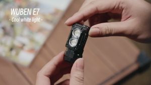 Wuben E7 Flashlight Headlamp - 1800 Lumens - Magnetic Base - Compact - 1100mAh - IP68