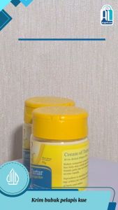 Koepoe Koepoe Cream Tartar: Krim Bubuk Pelapis Kue Baking Tar Tar 43gr