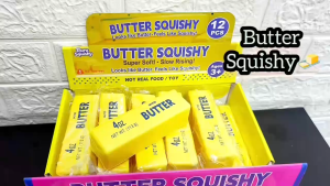 Butter Squishy Toys Slow Rebound Slow Rising Butter Stick Mainan Squishy Lembut Tekan Tekan Mainan Picit Mentega 黄油条捏捏乐